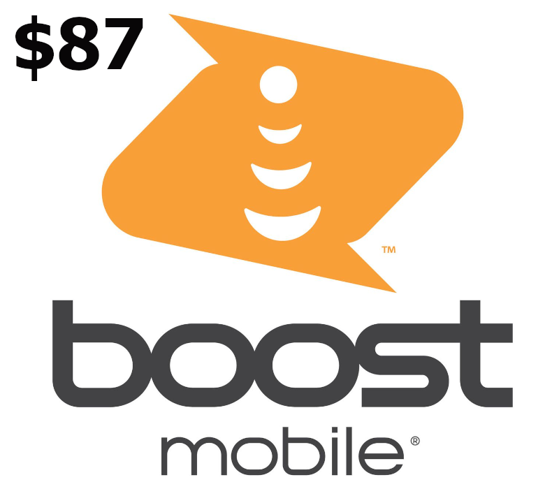 

Boost Mobile $87 Mobile Top-up US