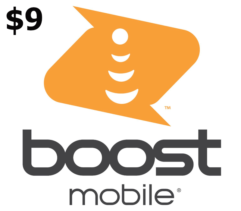 

Boost Mobile $9 Mobile Top-up US