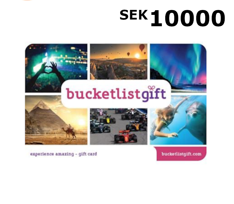 

BucketlistGift 10000 SEK Gift Card SE