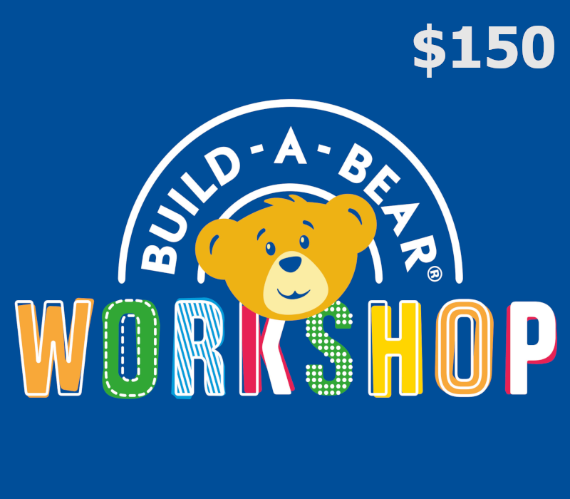 Build-A-Bear Workshop $150 Gift Card US