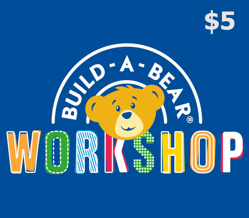 Build-A-Bear Workshop $5 Gift Card US