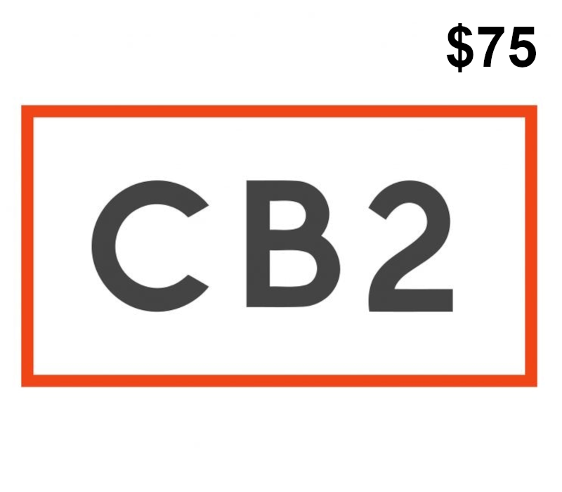 CB2 $75 Gift Card US