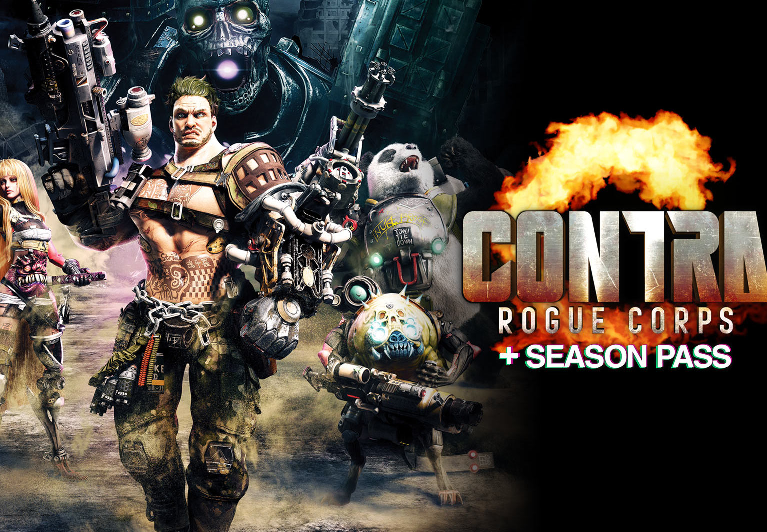 CONTRA: ROGUE CORPS - Season Pass DLC RoW Steam CD Key