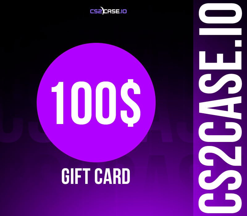 

CS2CASE 100 USD Gift Card