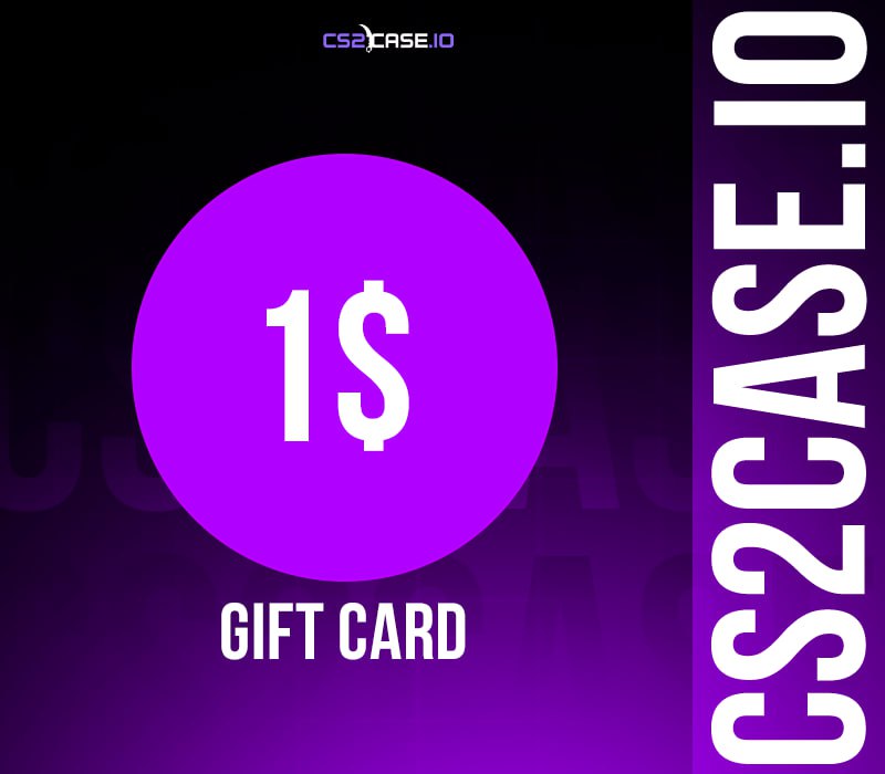 

CS2CASE 1 USD Gift Card