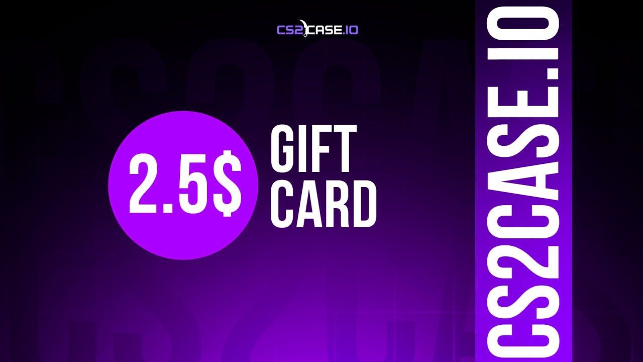 CS2CASE 2.5 USD Gift Card