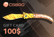 CSBRO $100 Gift Card