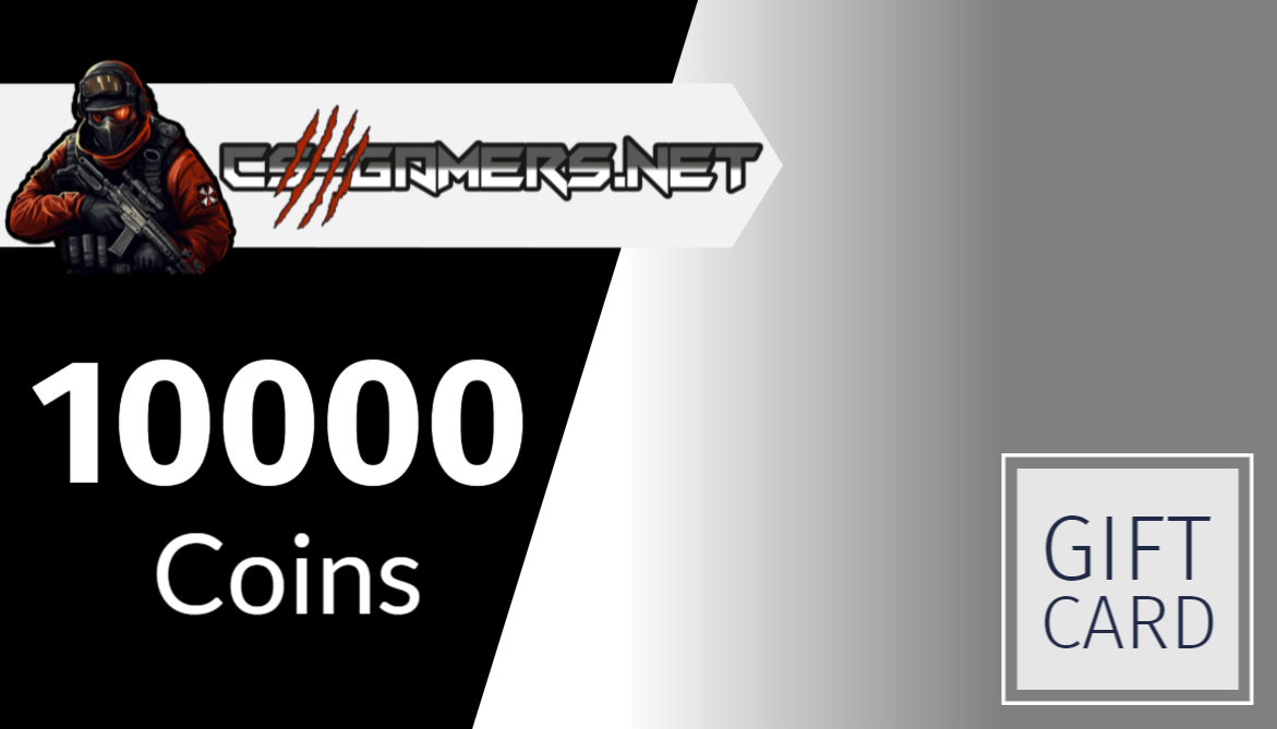 CS-GAMERS 10000 Coins Gift Card