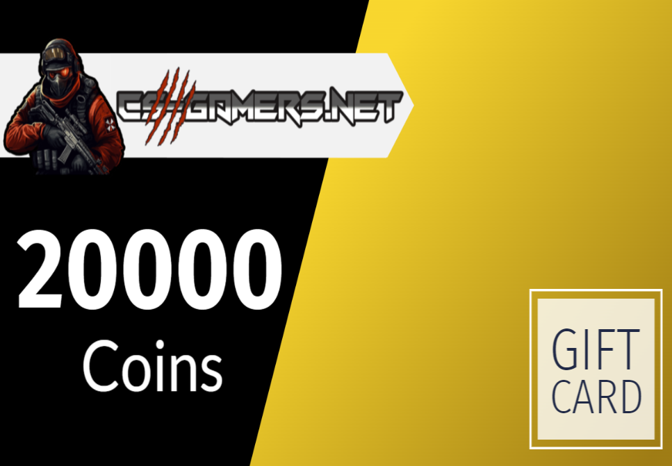 CS-GAMERS 20000 Coins Gift Card