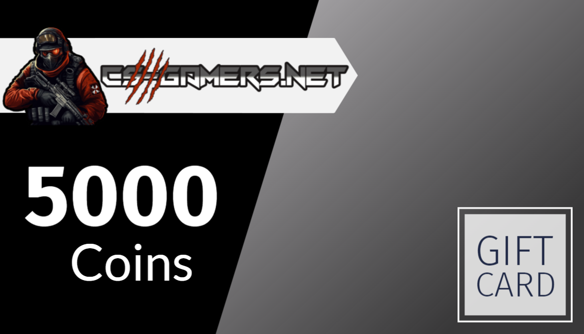CS-GAMERS 5000 Coins Gift Card