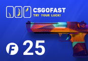 CSGOFAST 25 Fast Coins Gift Card