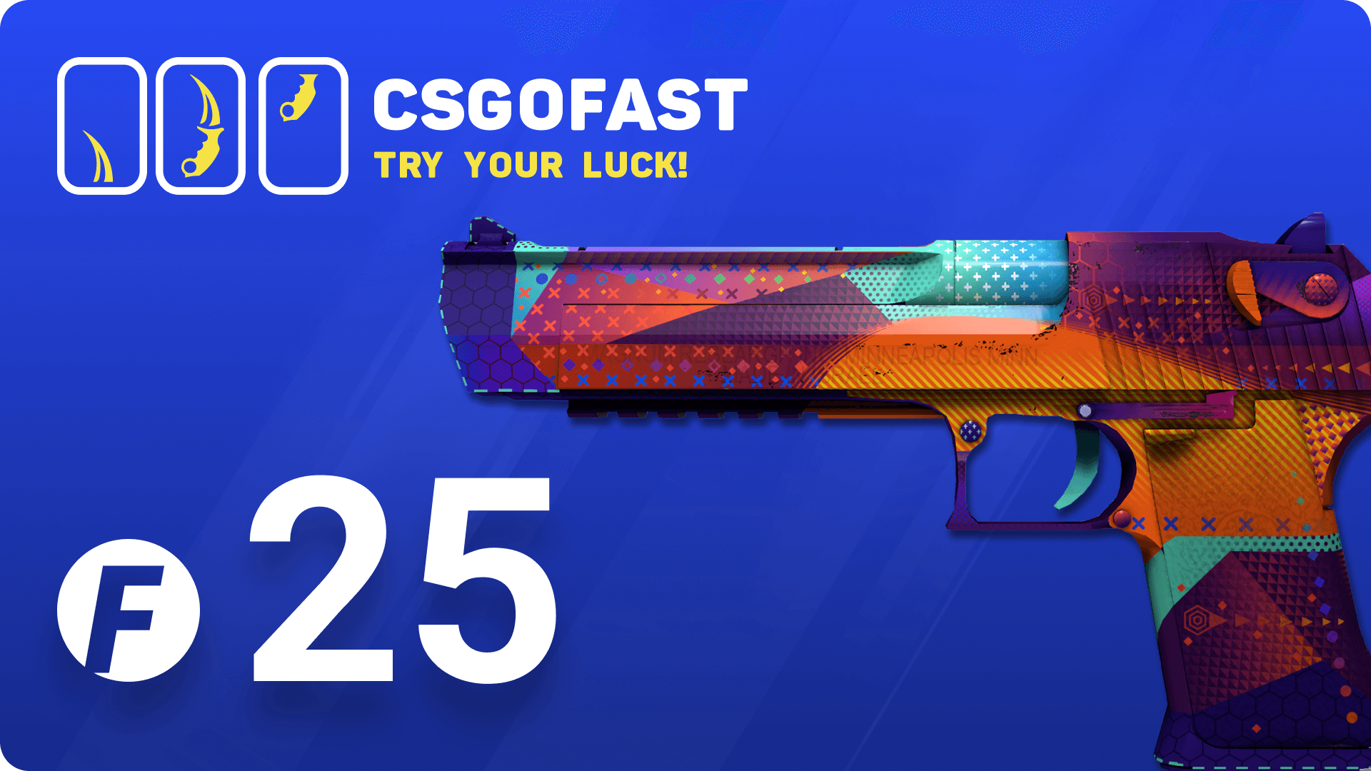 CSGOFAST 25 Fast Coins Gift Card