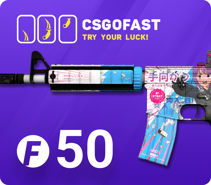 CSGOFAST 50 Fast Coins