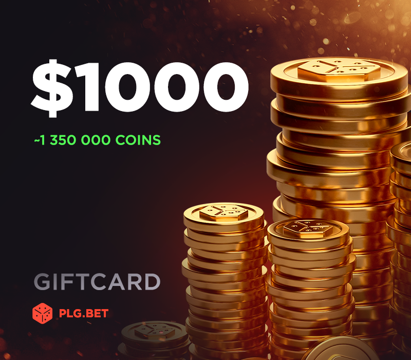 PLG.BET $1000 Gift Card