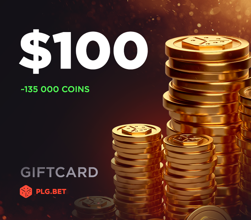 

PLG.BET $100 Gift Card