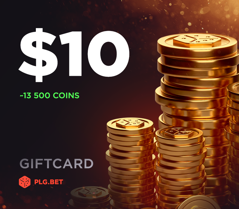 

PLG.BET $10 Gift Card