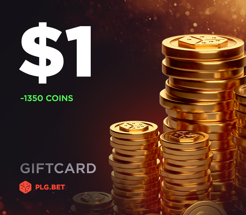 

PLG.BET $1 Gift Card