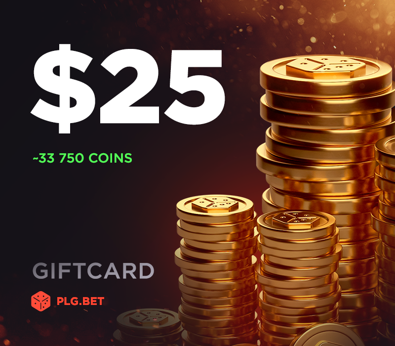 

PLG.BET $25 Gift Card