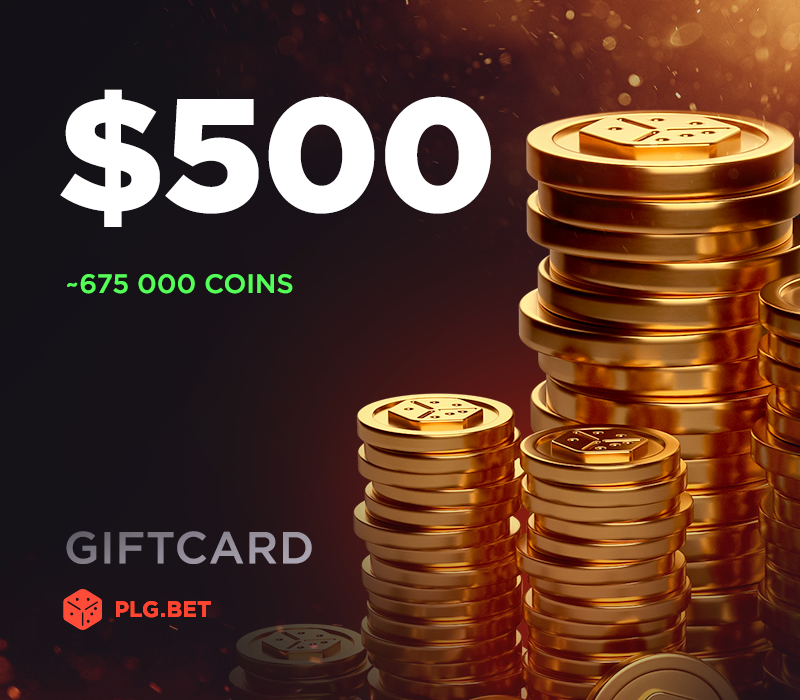 

PLG.BET $500 Gift Card