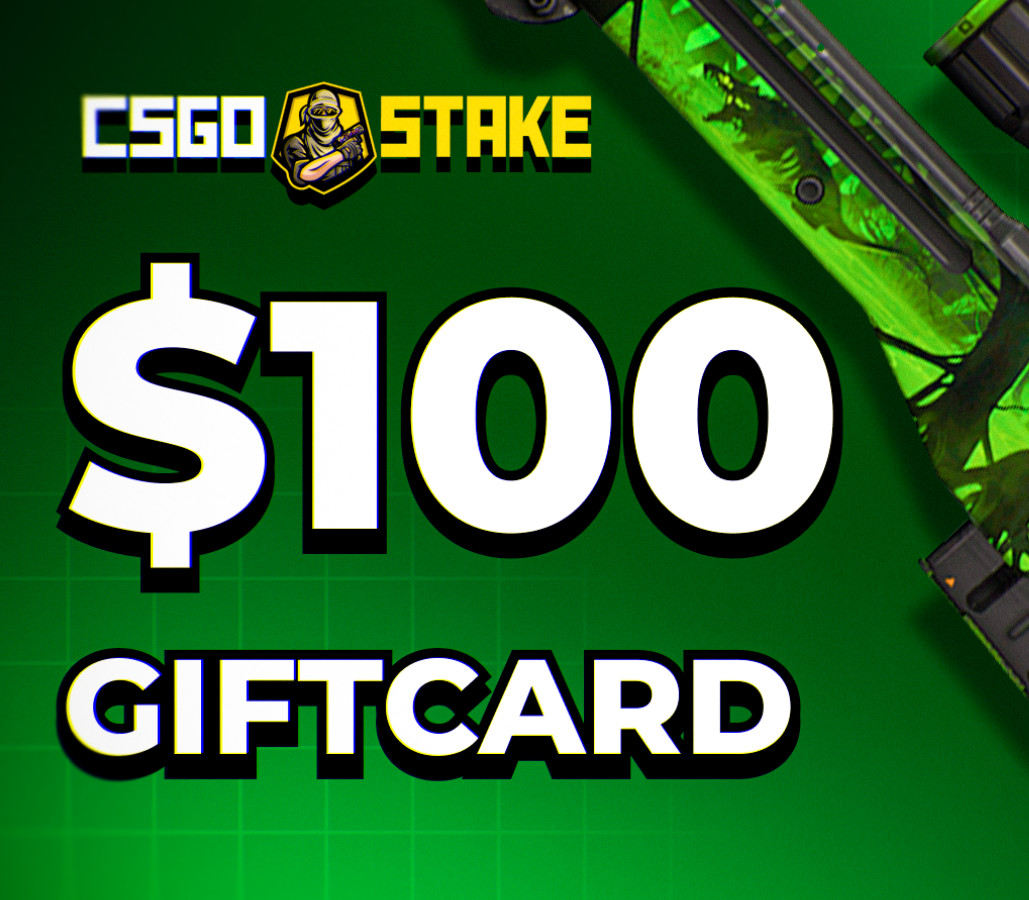 

CSGOStake.com $100 Gift Card