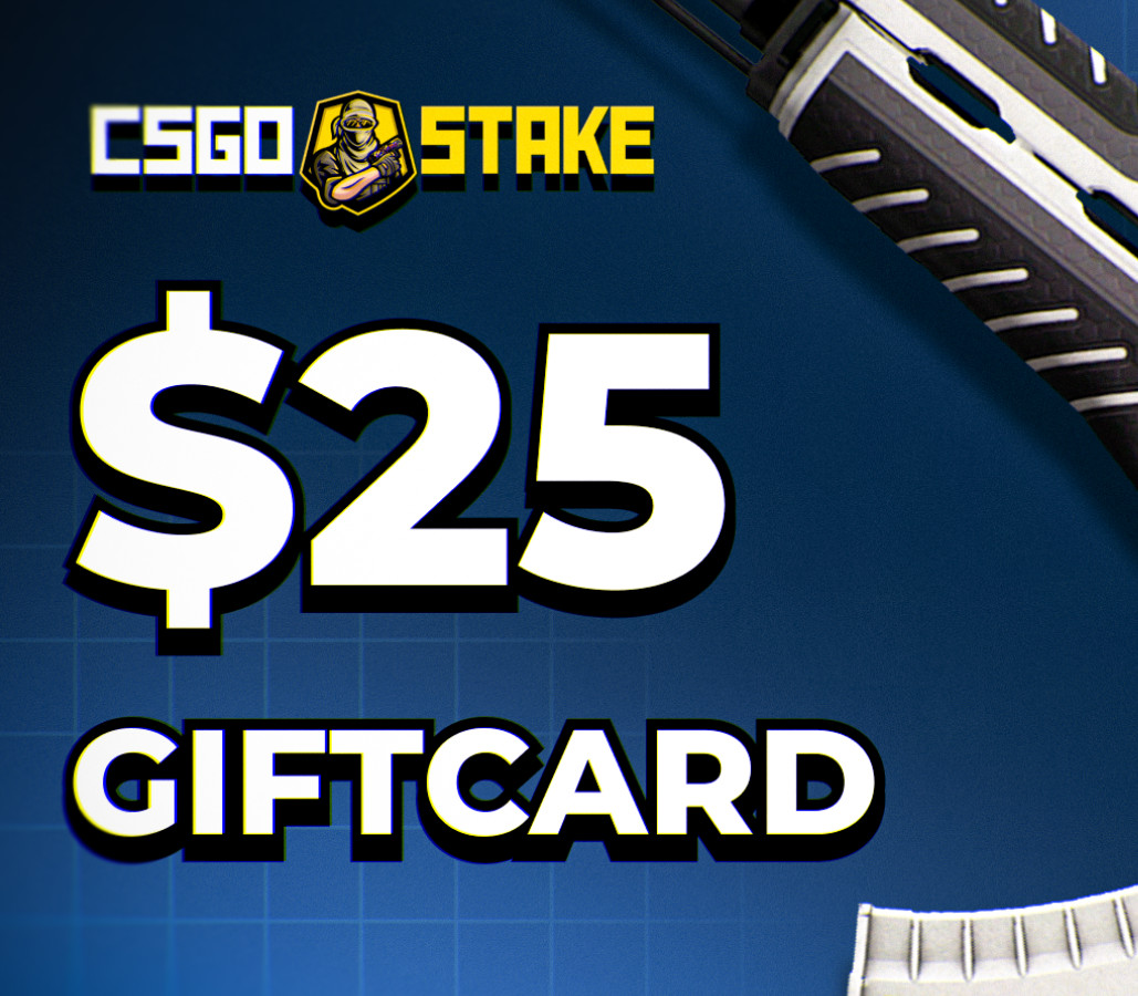 

CSGOStake.com $25 Gift Card