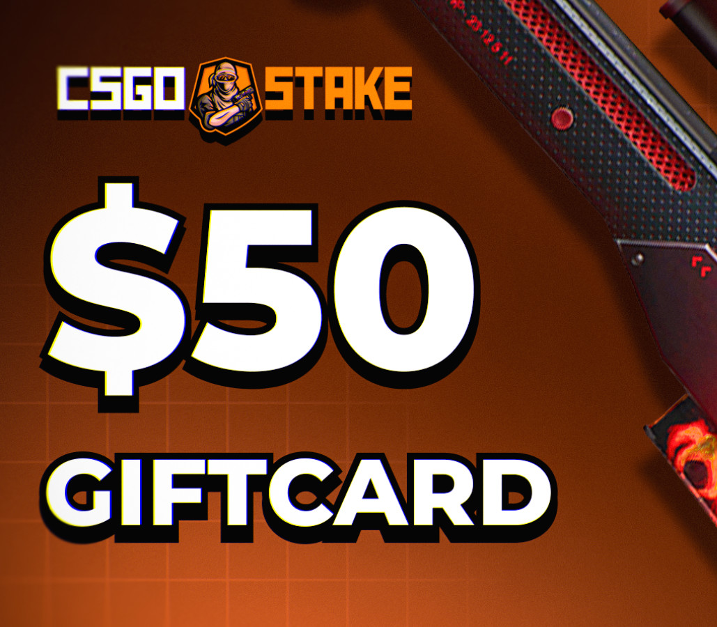 

CSGOStake.com $50 Gift Card