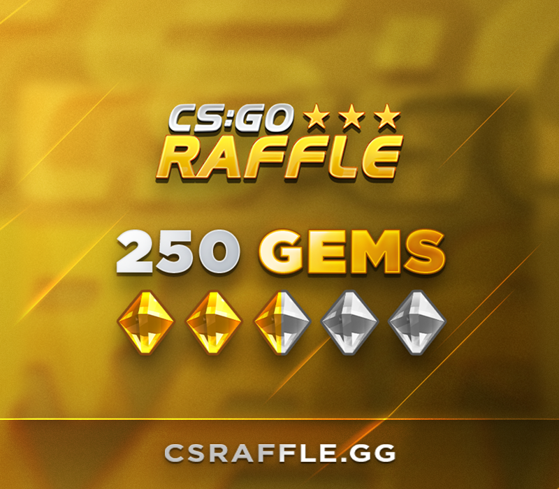 

CSRaffle.gg - 250 Gems Gift Card