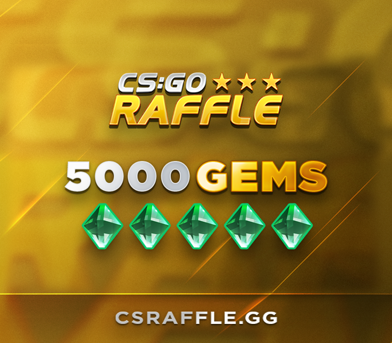 

CSRaffle.gg - 5000 Gems Gift Card