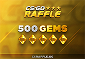CSRaffle.gg - 500 Gems Gift Card