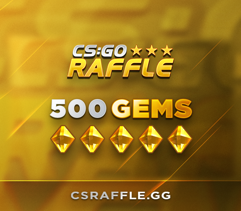 

CSRaffle.gg - 500 Gems Gift Card