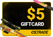 CS.TRADE $5 Gift Card