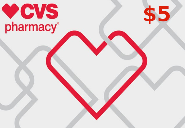 CVS Pharmacy $5 Gift Card US