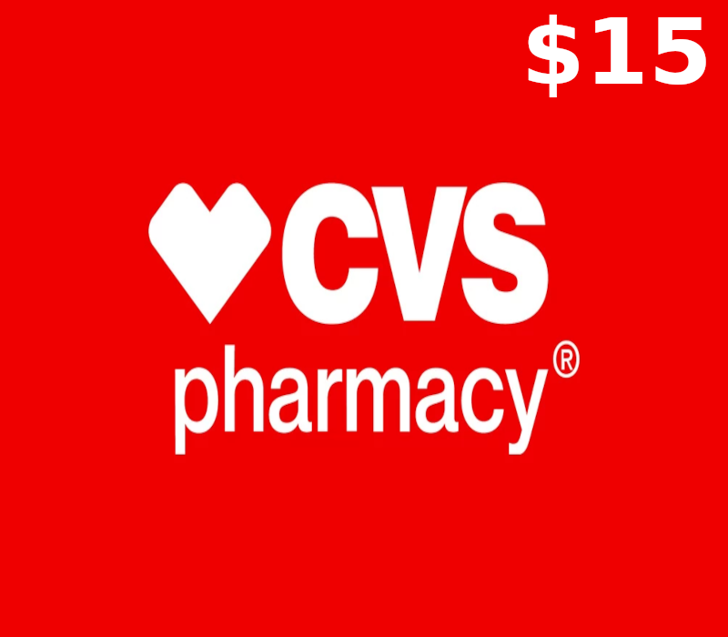 

CVS Pharmacy $15 Gift Card US