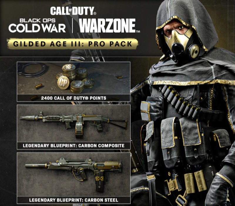 Call of Duty: Black Ops Cold War - Gilded Age III: Pro Pack DLC XBOX One / Xbox Series X|S CD Key