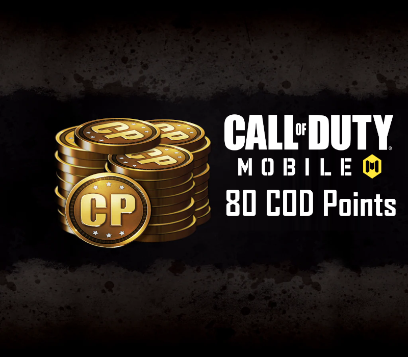 Buy Call Of Duty Mobile 80 CP - Redeem Code for $0.45