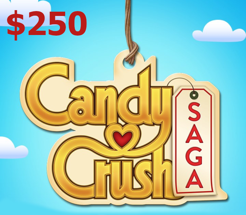 

Candy Crush $250 Gift Card US