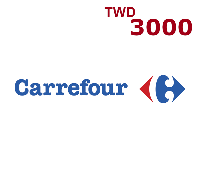 

Carrefour TWD 3000 Gift Card TW