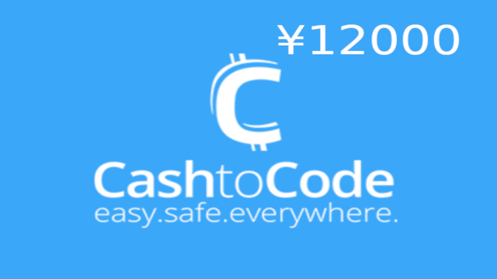 CashtoCode ¥12000 Gift Card JP