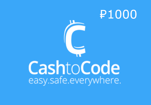 CashtoCode ₽1000 Gift Card RU