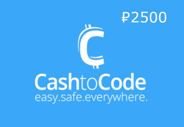 CashtoCode ₽2500 Gift Card RU