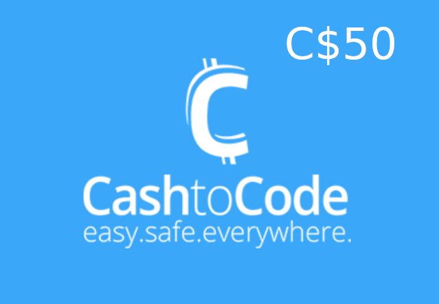 CashtoCode C$50 Gift Card CA