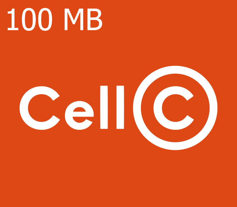 

CellC 100 MB Data Mobile Top-up ZA