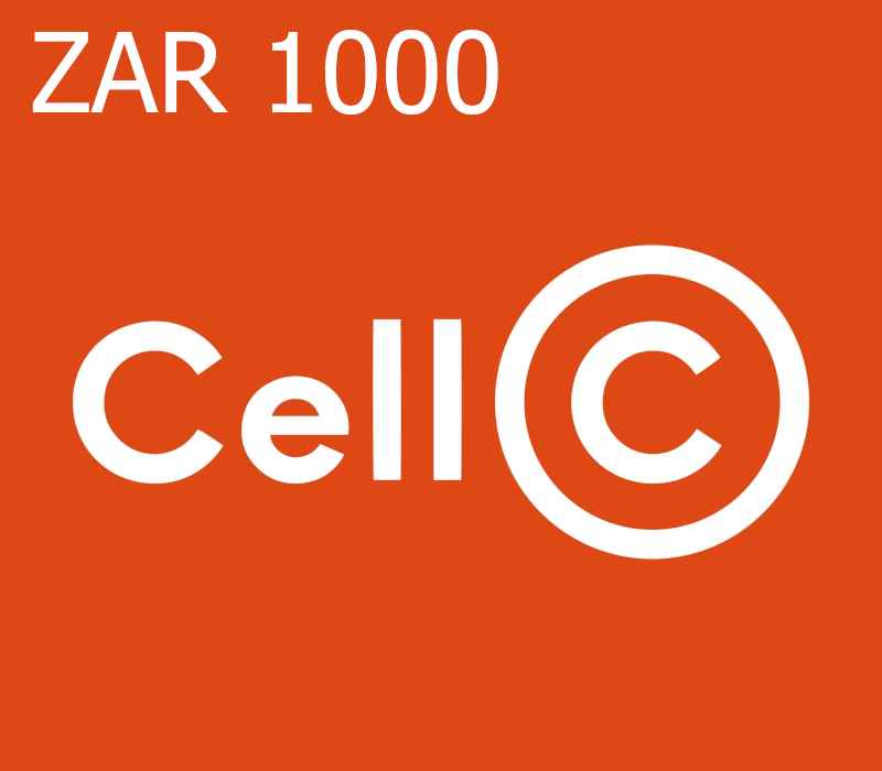 

CellC 1000 ZAR Mobile Top-up ZA