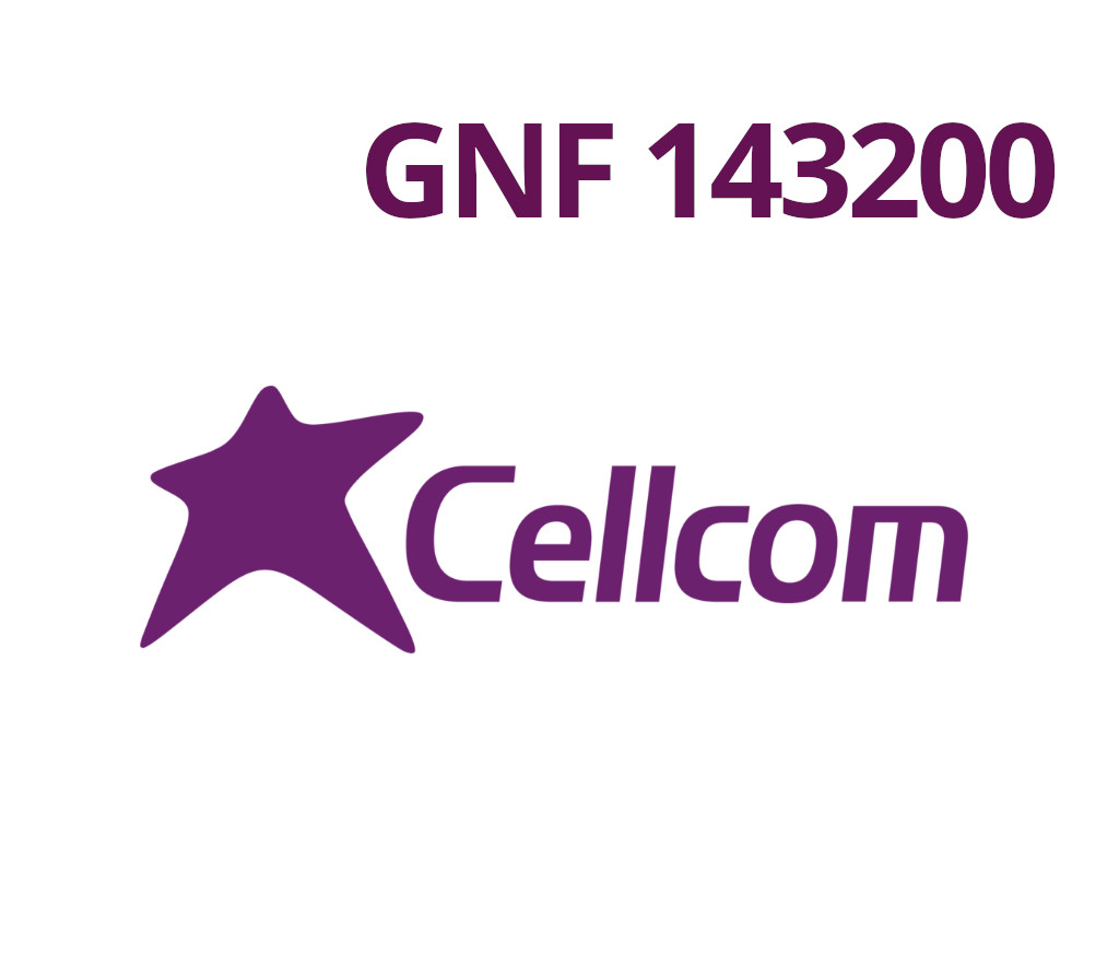 

Cellcom 143200 GNF Mobile Top-up GN