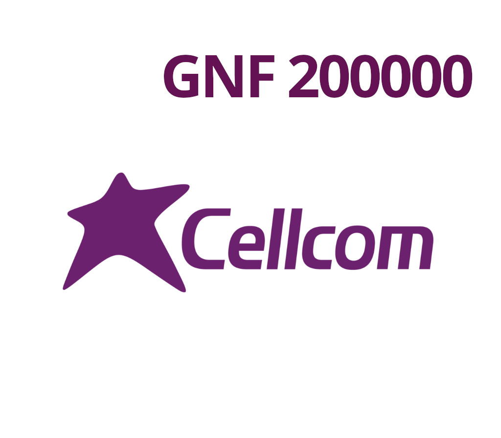 Cellcom 200000 GNF Mobile Top-up GN