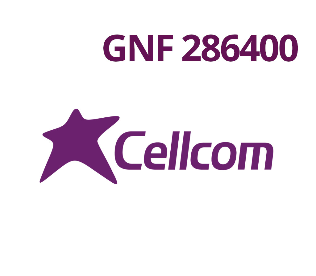 

Cellcom 286400 GNF Mobile Top-up GN