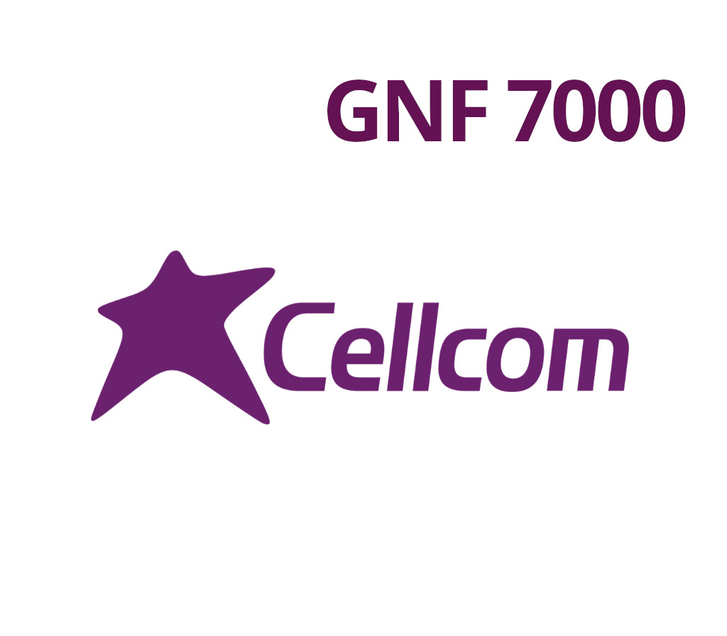 

Cellcom 7000 GNF Mobile Top-up GN