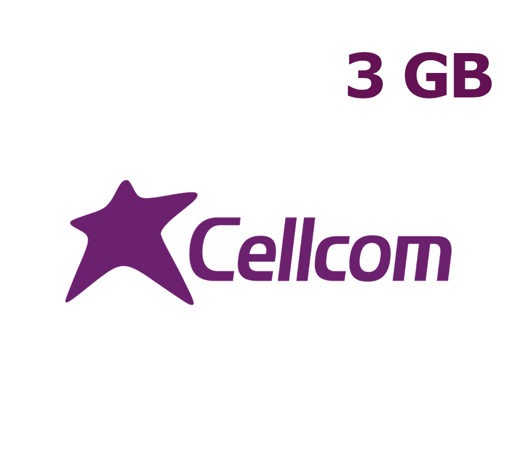 

Cellcom 3 GB Data Mobile Top-up IL