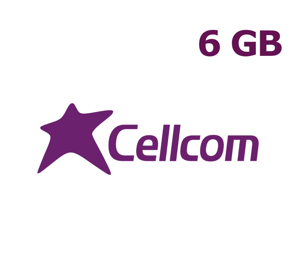 

Cellcom 6 GB Data Mobile Top-up IL