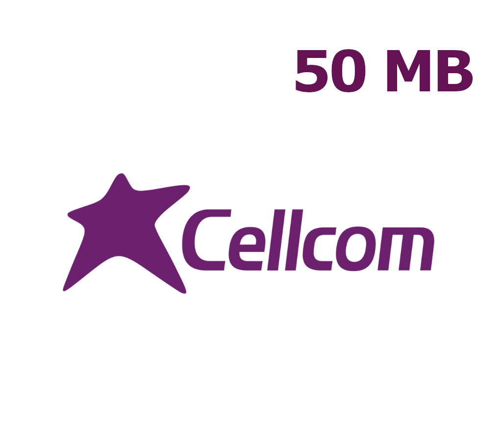 

Cellcom 50 MB Data Mobile Top-up GN